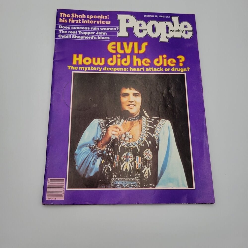 People Weekly Magazine - Elvis How Did He Die? Pre Owned Vintage Magazine.